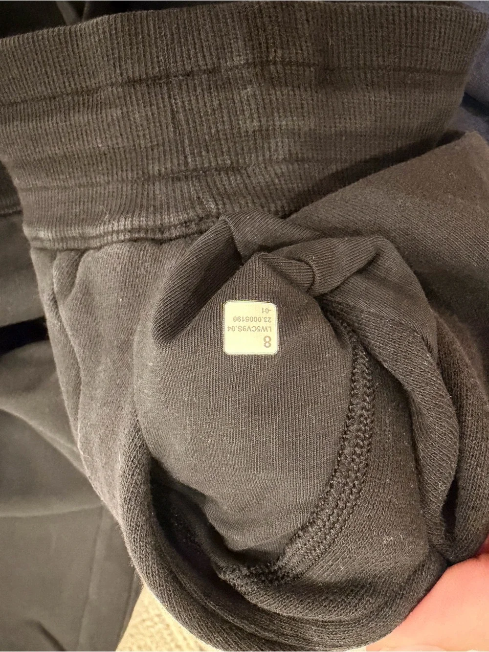 lululemon athletica Scuba Joggers in Heathered Black